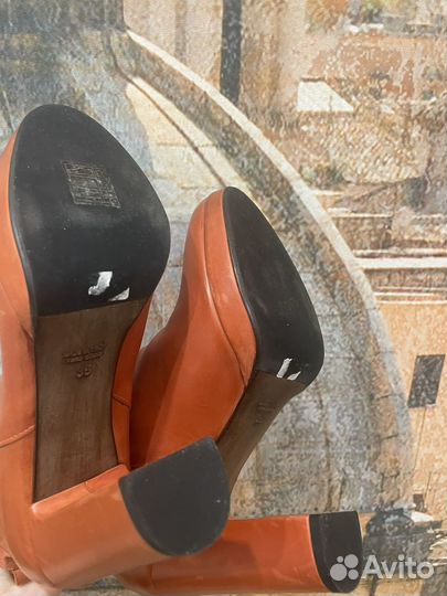 Ботильоны натуральная кожа