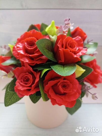 Букеты из мыла ручной работы