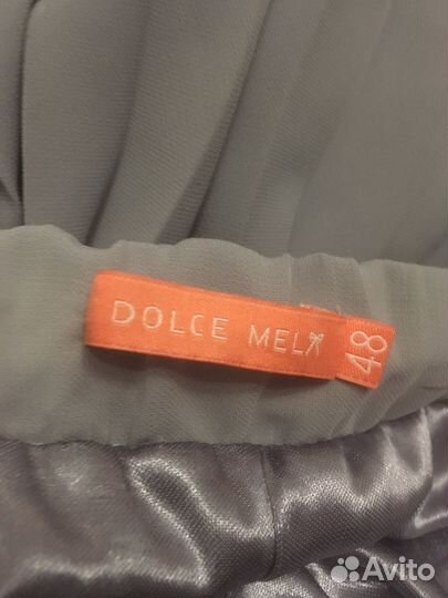 Юбка гофре, размер 48, бренд dolce mela