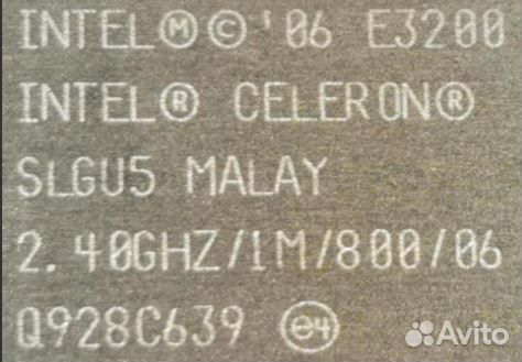 Два двухядерных Процессора 775 сокет