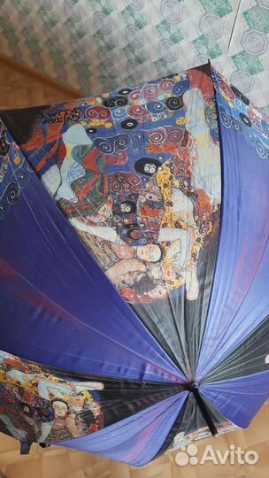 Большой зонт-трость Климт