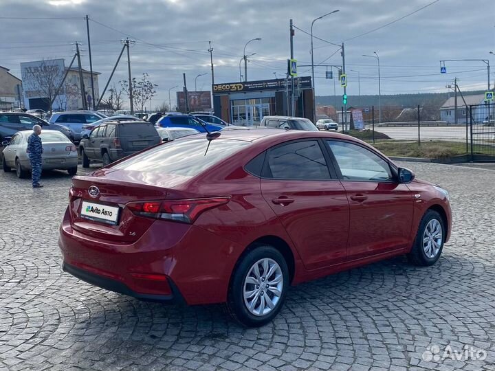 Hyundai Solaris 1.6 AT, 2019, 80 000 км