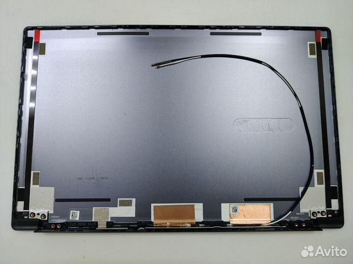 Крышка матрицы Honor MagicBook 15 серая с окантовк