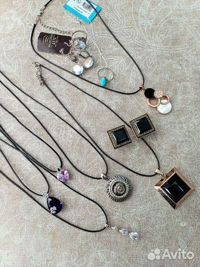 Украшения из личной коллекции пакетом 10единиц