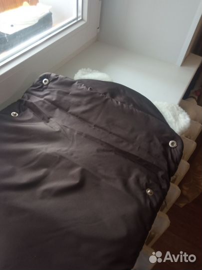 Зимний конверт в коляску на овчине до 3 лет