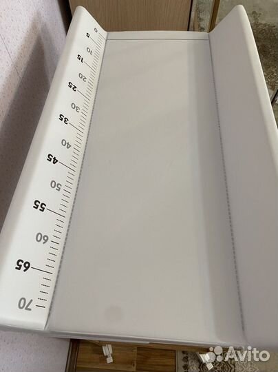 Пеленальный столик с ванночкой Happy Baby