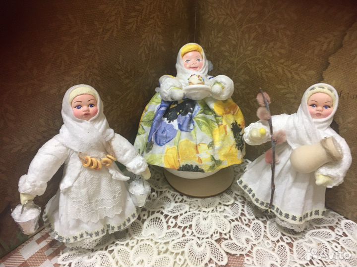 Ватные игрушки