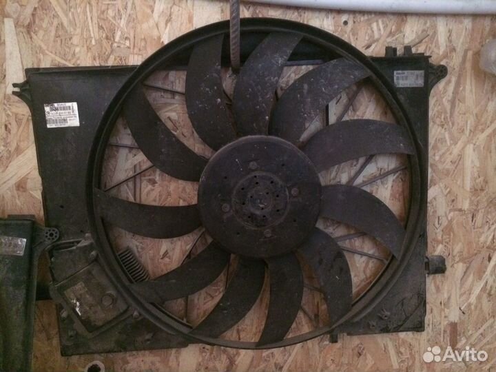 Вентилятор охлаждения w220