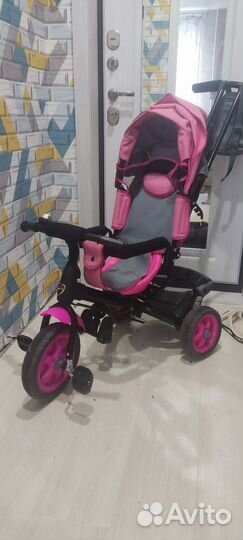 Детский трехколесный велосипед бу