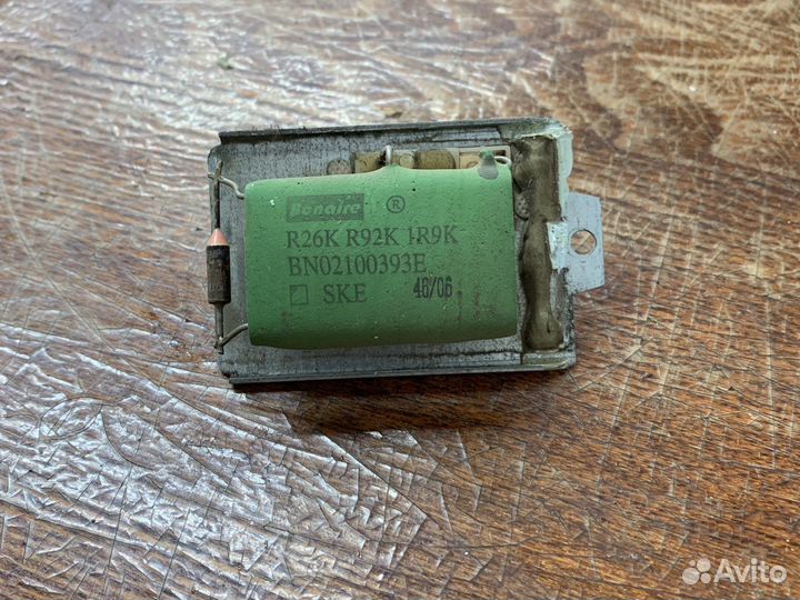 Реостат печки chery amulet