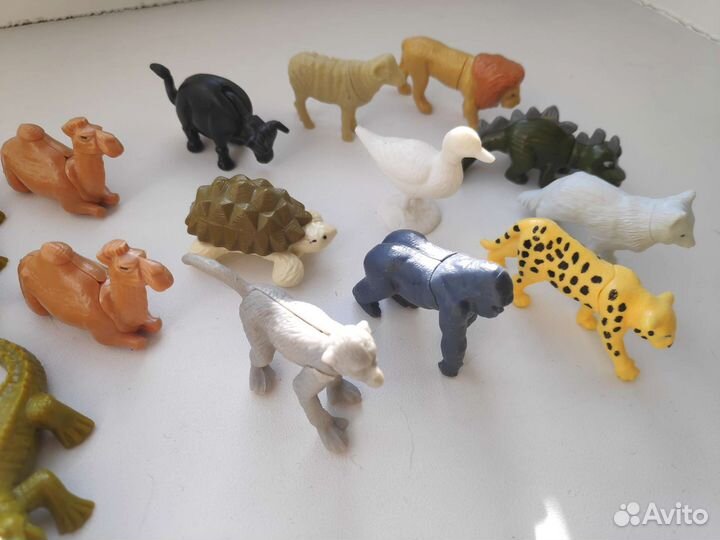 Игрушки из киндера, Животные