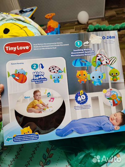 Мобиль на кроватку tiny love 2в1