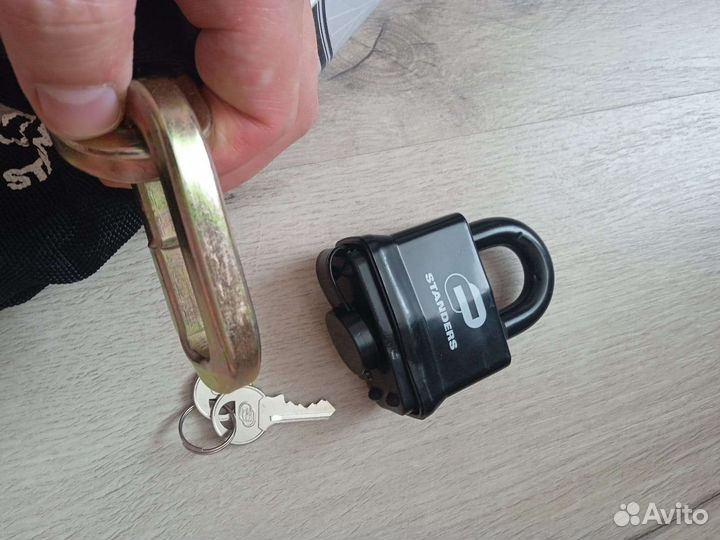 Цепь противоугонная с замком