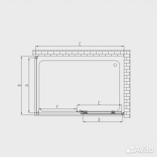 Душевой уголок Vincea Soft VSR-3SO8013clgm