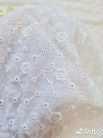 Хлопковое боди для девочки 62 размер