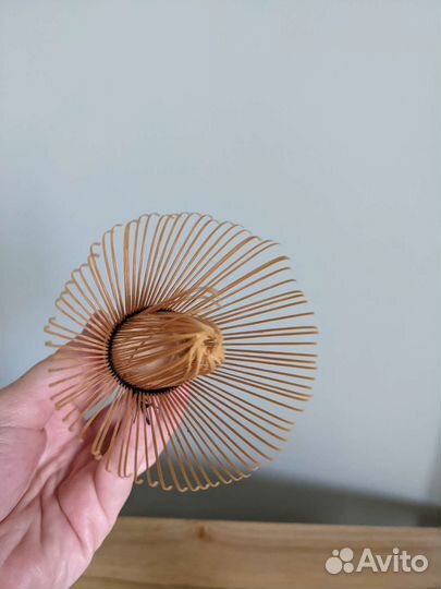 Бамбуковый венчик для чая матча с подставкой