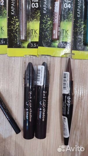 Карандаши для век и губ