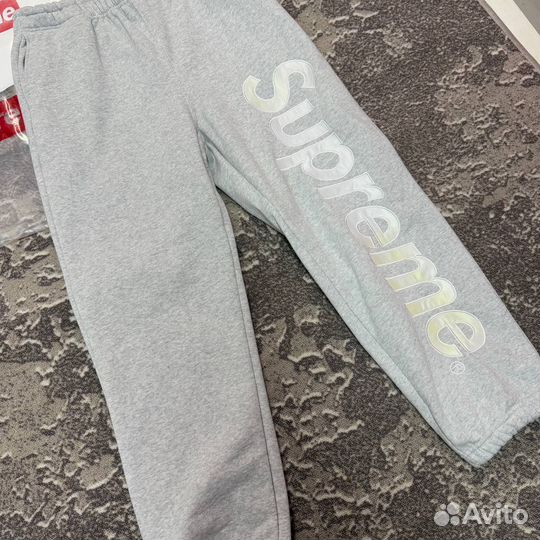 Штаны Supreme серые FW23