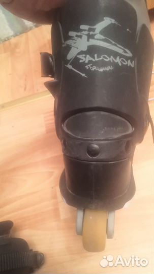 Роликовые коньки 40 размер Salomon