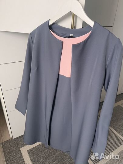 Костюм платье и кардиган женский