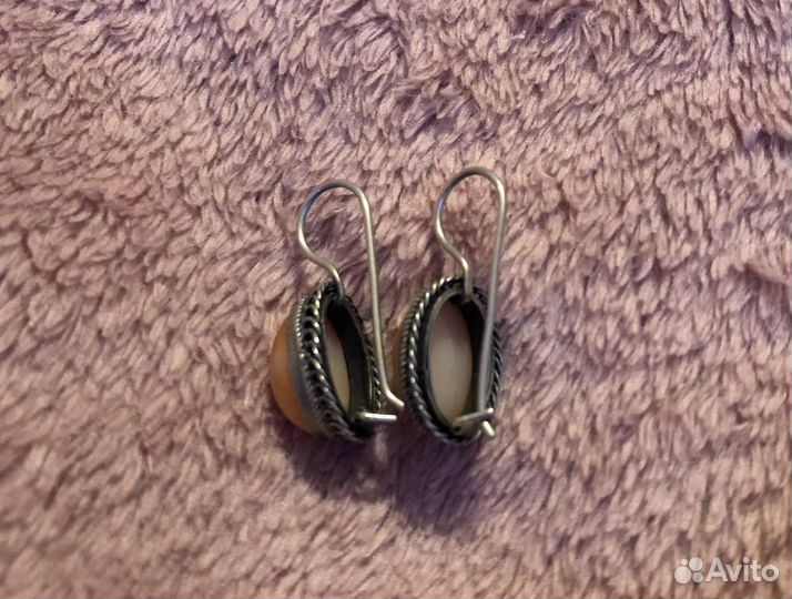 Серьги винтажные СССР