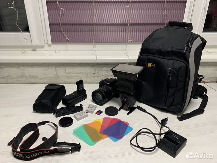 Canon 550d (Комплект для начинающего фотографа)