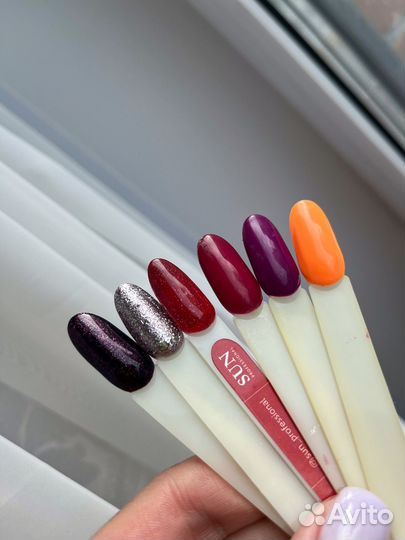 Гель лаки бу