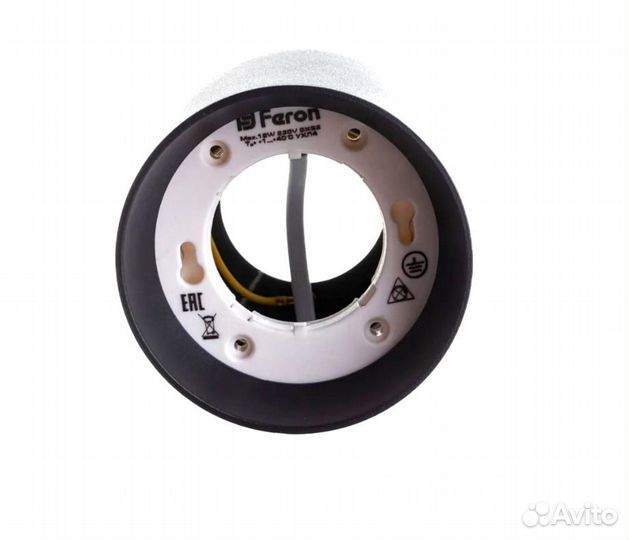 Спот черный Feron