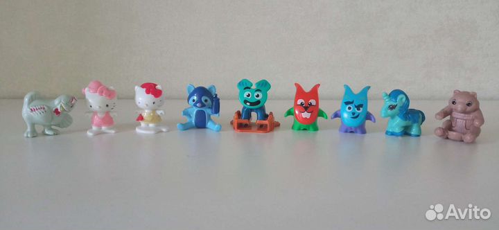 Неполные игрушки из Kinder Surprise и прочее