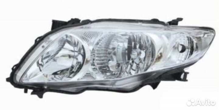 Передние фары Toyota Corolla E150 2009-2011