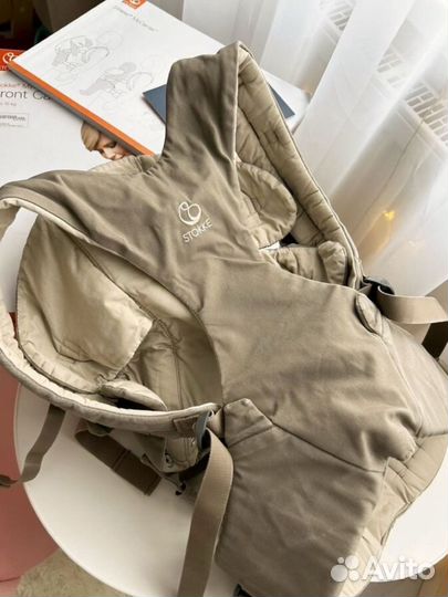 Эргокзак stokke brown до 15 кг