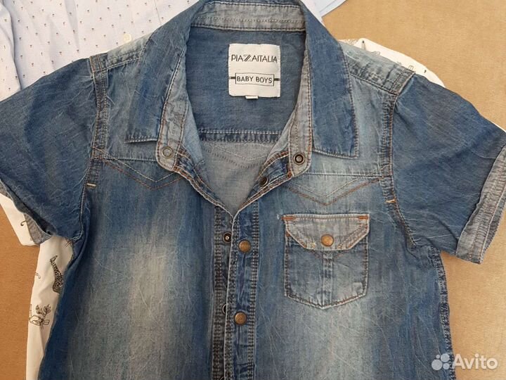 Рубашка для мальчика 92, 104