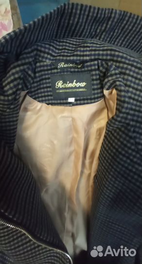 Пальто для девочки 128 новое