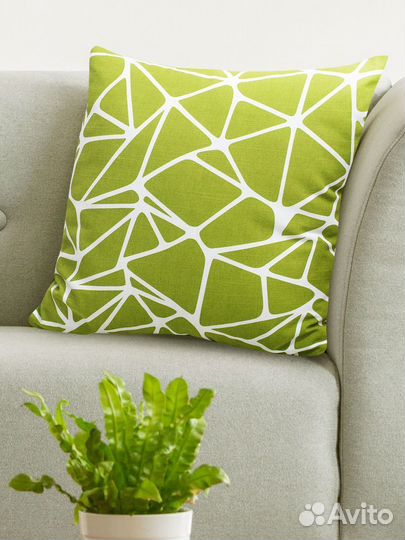 Декоративная наволочка для подушки Триада 43х43 с