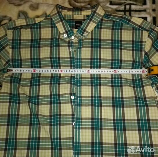 Рубашка мужская,Hugo Boss,оригинал