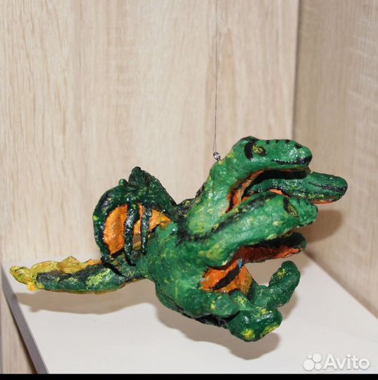 Ватная игрушка. Дракон символ года 2024