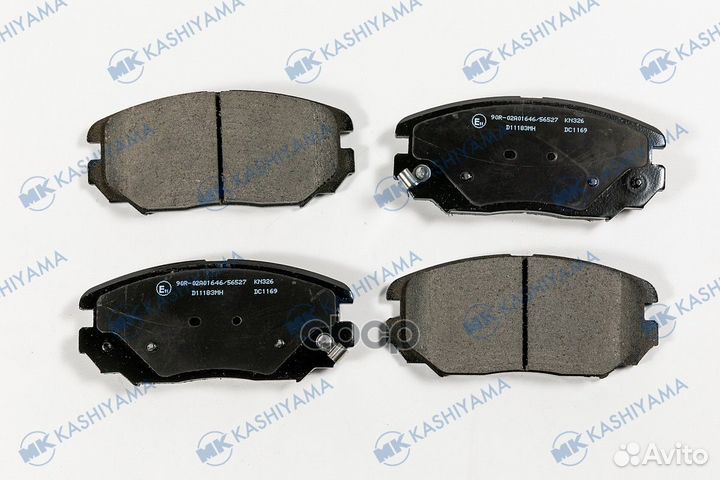 D11183M-01 колодки дисковые п Hyundai Sonata