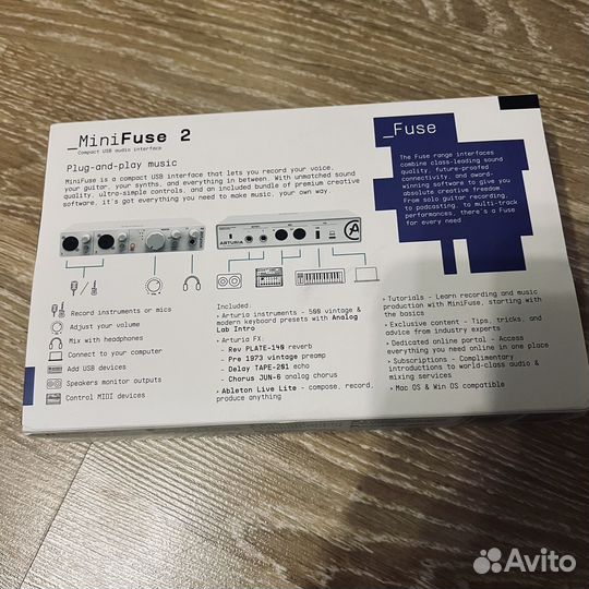 Arturia minifuse 2