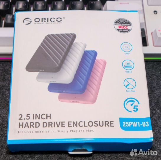 Внешний бокс Orico USB 3.0 для 2,5” жестких дисков