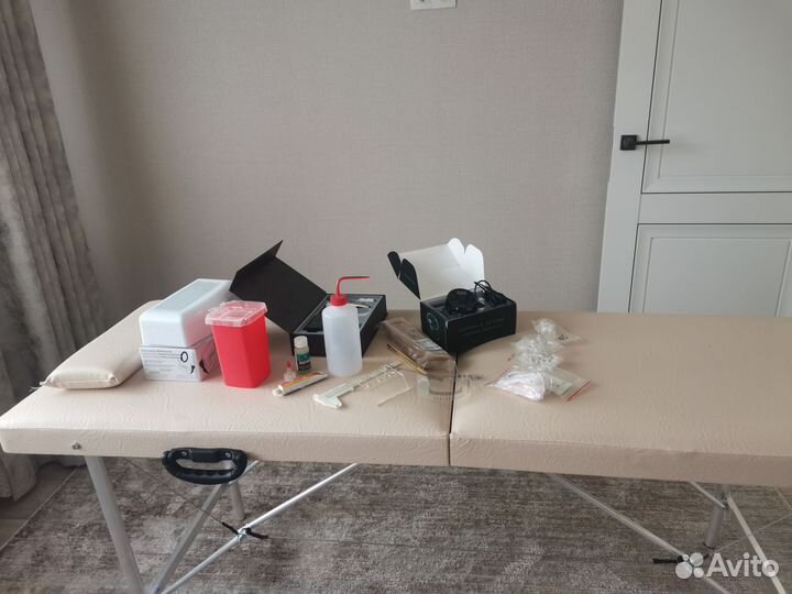 Машинка + блок для перманентного макияжа