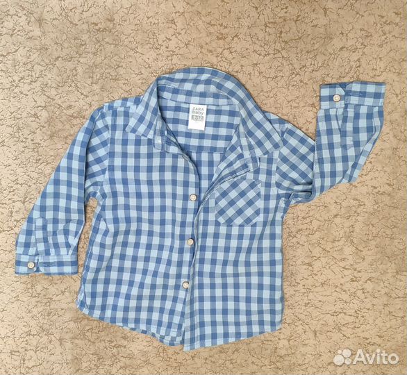Рубашки на мальчика 1-5 лет