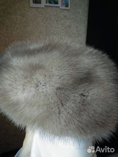 Берет женский из мутона