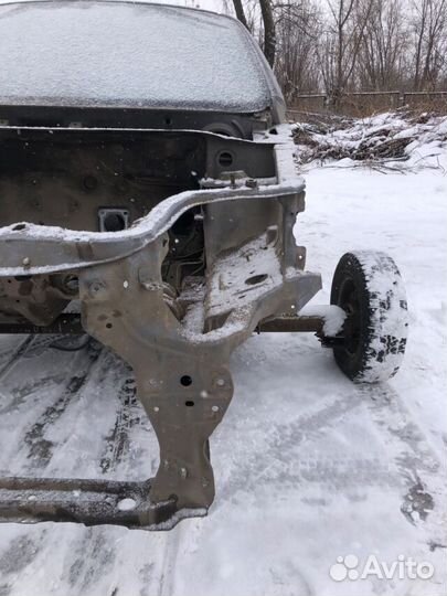 Лонжерон четверть лев chevrolet aveo T250 1.4 мт с