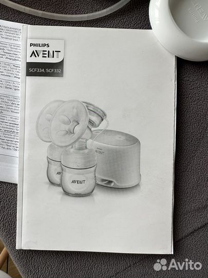 Молокоотсос avent электрический