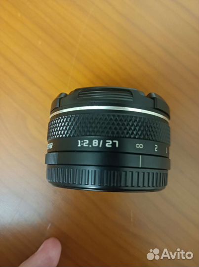 Мануальный объектив 27/2,8 для микры