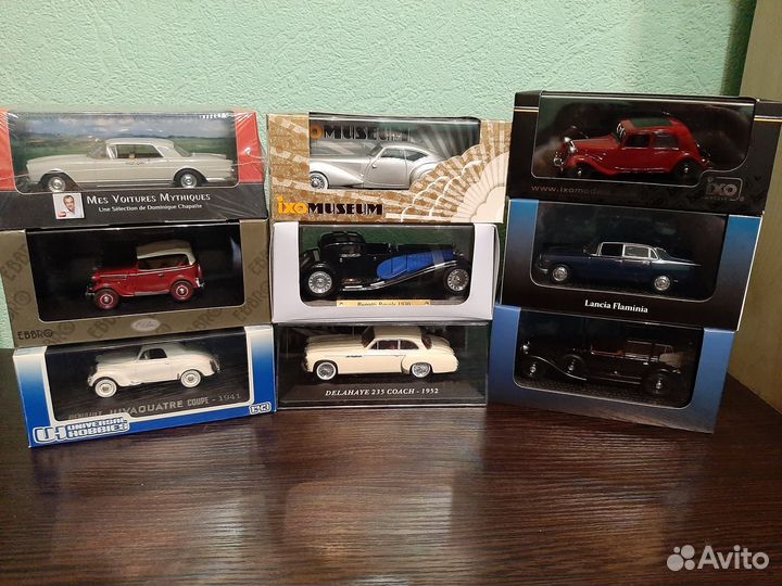 Модели 30-50 годов (NEO Ebbro Norev Altaya) 1/43