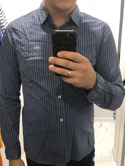 Рубашка мужская lacoste оригинал