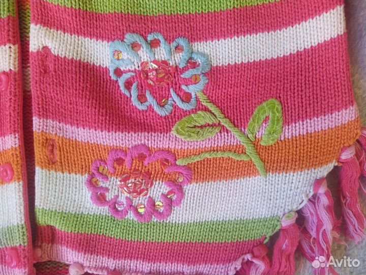 Кофта для девочки 98 104