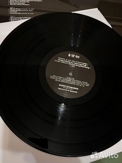 Kendrick lamar lp винил