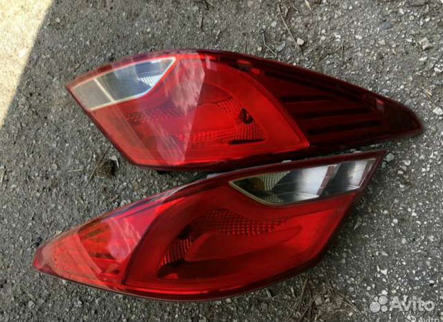 Задние фонари Hyundai Solaris 14-17